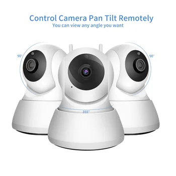 SDETER Bezdrôtová Bezpečnostná Kamera IP CCTV Kamera 1080P Siete WIFI Kamera 720P Dohľadu P2P Nočné Videnie Baby Monitor, Wifi