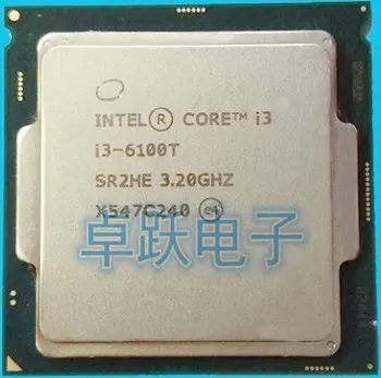 Intel pôvodné i3-6100t CPU i3 6100T Procesor 3.2 G 35W FCLGA1151 doprava zadarmo