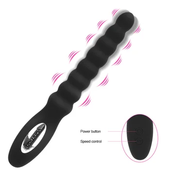 Sex Nástroje Pre Páry Unisex Sexuálne Hračky Pre Ženy, Mužov Análny Plug Zadok Plug-Dual Motorových Vibrátory Silikónové Análne Dildo 10 Rýchlosť