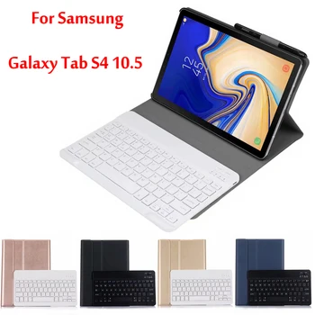 Klávesnica obal Pre Samsung Galaxy Tab S4 10.5 SM-T830 T835 Prípade Ultra tenké Odnímateľný Bezdrôtový Bluetooth kryt Klávesnice