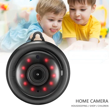 1080P Mini Bezdrôtové Kamery, IP Kamery HD, WiFi, Kamera Baby Monitor Home Security Dohľadu INFRAČERVENÉ Nočné Videnie Motion Detect