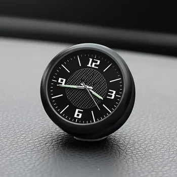 Auto Clock Logo Príslušenstvo Panel interiéru, Dekorácia Na Jeep Cherokee XJ KJ KK Kompas Wrangler JK MK Grand Cherokee WJ TÝŽDEŇ