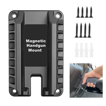 Vojenské Magnetické Zbraň Magnet Mount Vojenské Rýchlo Nakresliť Gun Puzdro Hodí Flat Top pre Zbrane Pištoľ, Puška Lov Príslušenstvo