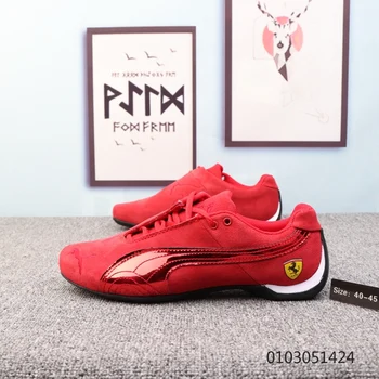 2020 nové pumax Mužov Budúcnosti Mačka Kožené Ultra Semiš Vychádzkové Topánky priedušná muž Ferrarimotorcycle závodné športové topánky na Tenis