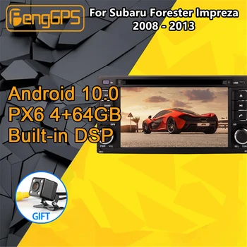 Pre Subaru Forester Impreza Android Rádio Kazetový Rekordér 2008 - 2013 Auto Multimediálne DVD prehrávač, GPS Navi Vedúci Jednotky autoradio