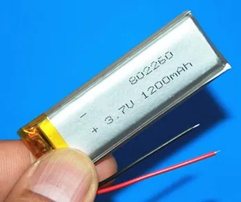 Doprava zadarmo 802260 3,7 v 1200mah polymer lithium ion nabíjateľná batéria li-po batérie