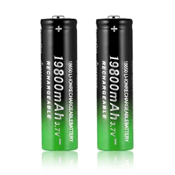 2020 Nové 18650 Batéria 3,7 V 19800 mAh Nabíjateľná Lítium-Iónová Batéria Pre LED Baterka Populárne New Vysoká Kvalita