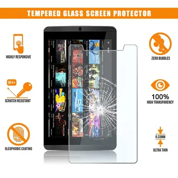 Pre Nvidia Shield K1 8 cm Tablet Tvrdeného Skla Premium proti Poškriabaniu Anti-Scratch Anti-odtlačkov prstov na Obrazovku Kryt