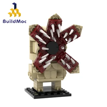 BuildMOC Mini Stavebným Postavy Cartoon Zvláštnejšie Veci Brickheadzss Zber Model Stavebným Montáž Hračka Darček