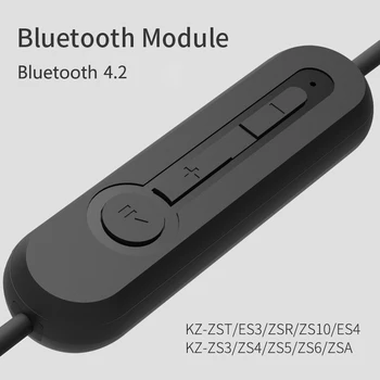 KZ AS10/BA10/ZST/ZS10 Bluetooth 4.2 Modul Bluetooth Upgrade Hi-fi Prenosné Ucho Visí Typ KZ ZS4/ZS5/ZS6/ED16