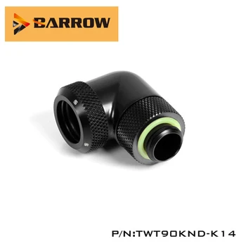 Barrow TWT90KND-K14, pc vodné chladenie 90-Stupňový Otočný Pevného Rúrky Príslušenstvo, G1/4 Adaptéry pre OD12mm / OD14mm Pevného Rúry