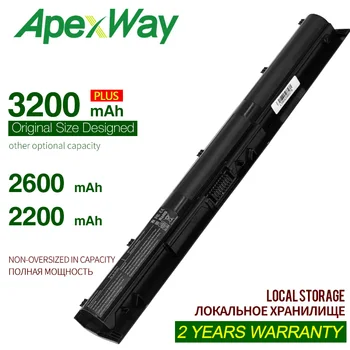 ApexWay Notebook Batérie KI04 HSTNN-DB6T 800010-421 HSTNN-LB6S 800049-001 Pre HP Pavilion 14 15 17 17-g000 17-g099