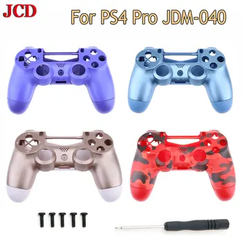 Pre jds 040 JDM-040 DualShock 4 A PlayStation 4 PS4 Pro V2 Radič Modularitou Späť Prípade Výmeny Hladké Soft Shell Bývanie