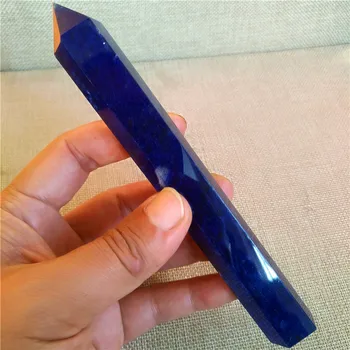 16 cm) kremeň prútik modrá účesu dekoratívne crystal crystal čakra prútik kamene a kryštály