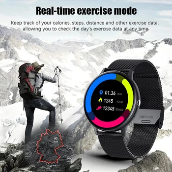 2021 Nové Inteligentné hodinky pánske a dámske športové hodinky Bluetooth hovor Full-screen dotknite sa položky monitorovanie Srdcovej frekvencie viacfunkčné hodinky