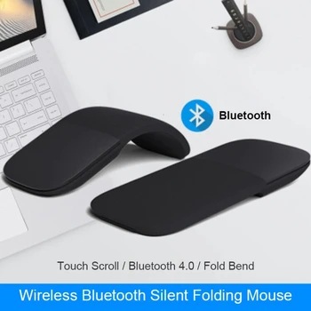 Pre Microsoft Surface Bluetooth Skladacie Bezdrôtová Ergonomická myš Arc Touch Počítačovej Myši 3d Tichý Laser PC Mause Pre Windows Notebook