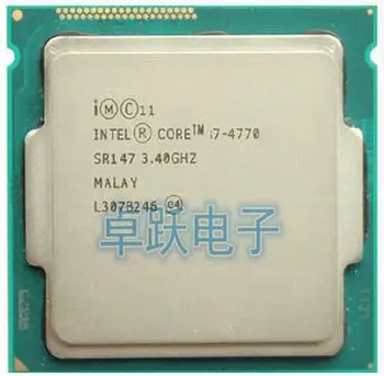 Intel Core Procesor I7 4770 I7-4770 i7 4770 CPU LGA 1150 Quad-Core cpu správne Desktop Procesor môže pracovať