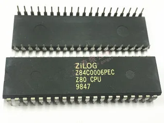 5 ks/veľa Z84C0006PEC Z80 CPU DIP-40
