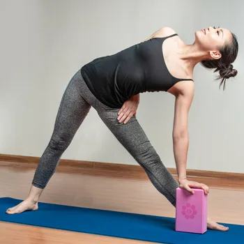 2 ks Hot Yoga Bloky Peny Tehly Fitness Pilates Silový Tréning Cvičenie Indoor Tréning, Formovanie postavy