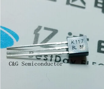 100ks K117 2SK117 2SK117-BL-92 Field Effect Tranzistor Kremíka Tranzistor N-Kanál, na Križovatke Typu