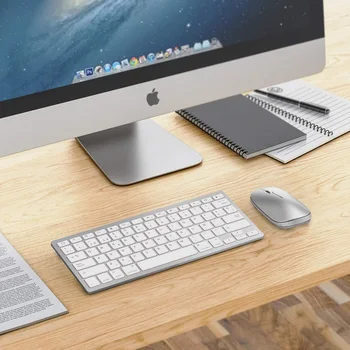 Balenie Bezdrôtovú klávesnicu a myš španielsky klávesnice a myši Kompatibilný s iPad 10.2, iPad Vzduchu 4 10.9, iPad 8 2020