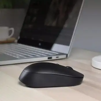 Pôvodný Xiao Mijia Dual-Mode Wireless Mouse Tichý Edition 2.4 GHz, Bluetooth, USB Pripojenie Bočné tlačidlo Mini Hry Myš