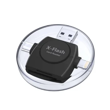 Usb 2.0 Čítačka Kariet High Speed SD TF (Micro SD Kariet Typu C, USB C Micro USB OTG Card Reader