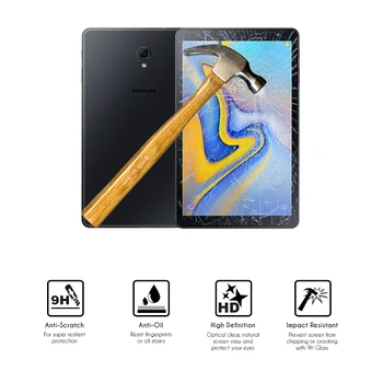 Hyun brnenie anti-shock drsný prípad tabletu Samsung Galaxy Tab A (2018) 10.5 