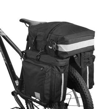 Upgrade 14892-A-SA 3 v 1 Horskej Ceste, Požičovňa Bicyklov batožinového priestoru Cyklistické Tašky Dvojité Bočné Zadné Rack Chvost Sídlo Kôš Pack