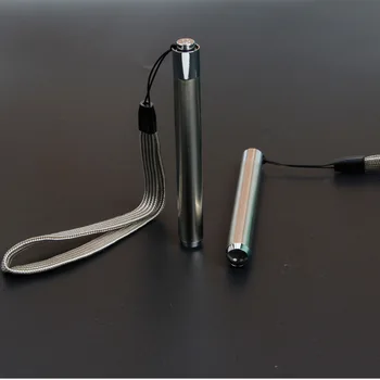 Z nehrdzavejúcej Ocele Mini Pocket Lampa Led 365/395 UV Baterka Pochodeň ultrafialového Svetla AA Batérie Značky Checker Detekcie