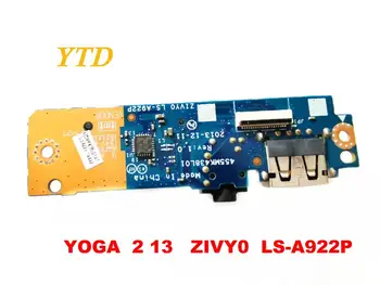 Originálne Lenovo YOGA 2 13 USB správnej Zvukovej dosky JOGY 2 13 ZIVY0 LS-A922P testované dobré doprava zadarmo