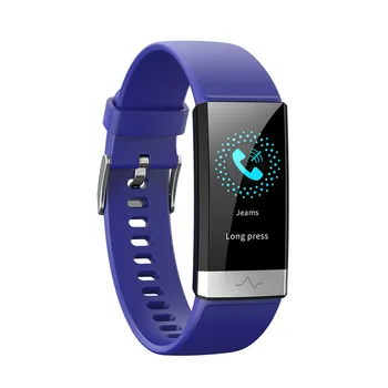 V19 inteligentný náramok EKG+PPG+HRV srdcového tepu monitorovanie krvného tlaku spánku Bluetooth fitness tracker veľký led smart hodinky