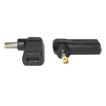 USB Typu C Napájací Adaptér Zapojte Converter 4.0 x 1.7 mm Samec Na USB-C zásuvkový Konektor, Konektor pre Lenovo ideapad 310 110 100 Nabíjačky