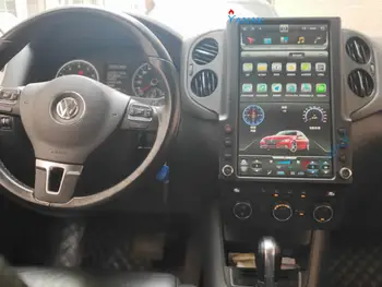 HD vertikálneho displeja auta GPS prehrávač pre Volkswagen Tiguan 2010-2019 autorádia Android multimediálnu GPS navigáciu stereo DVD prehrávač