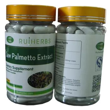 3Bottles x Saw Palmetto Berry Extrakt (500 mg x 270Caps) 45% Mastných Kyselín Pre Zdravie Prostaty vypadávanie Vlasov