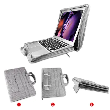 Laptop Rukáv Taška Pre Macbook Air Pro 13 2020 Prípade Notebook Líniové Puzdro Na Huawei Matebook D 14 Magicbook Stojan Držiak