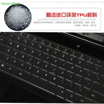 TPU notebook kryt klávesnice chránič Pre Gigabyte Aero 15 15X v8 v8-BK4 / Aero 15W 15W-BK4 15.6