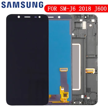 Pre Samsung Galaxy J6 2018 J600 J600F J600F/DS Testovaný Displej LCD s dotykovou Obrazovkou Digitalizátorom. Montáž J600G/DS LCD Náhradné