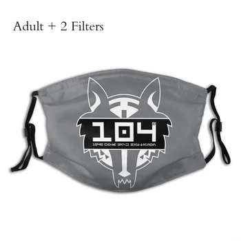 104th Wolf Pack Prápor Logo Masque Ochrany Star Wars Adulte Masky S Filtrami