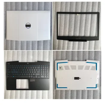 Pre Dell G3 3590 biela obrazovka zadný kryt displeja rám hornej Hornej modrej klávesnice pod kryt spodnej shell shell notebook