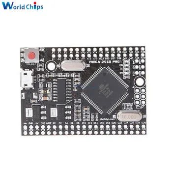 MEGA 2560 PRO Vložiť CH340G/ATMEGA2560-16AU Čip s Mužským Pinheaders Kompatibilný pre Arduino Mega2560 Micro USB xpansion Modul
