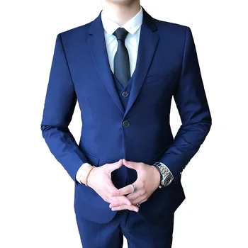Muži Sako Bunda pánske Slim Business Bežné Šaty, Oblek Bundy Muž Farbou Singel svojim Pohodlné Coats Veľkosť M-4XL
