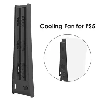 Tri-Jamkové Ventilátor Chladiča USB Chladiaci Ventilátor Pre PS5 Digitálne Vydanie Konzoly
