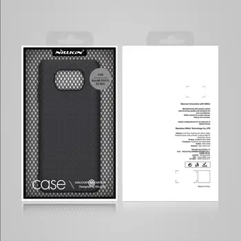 Pre Xiao Poco X3 NFC Prípade Puzdro Nillkin Textúrou Nylonové Vlákna Odolné Non-slip Telefónu Zadný Kryt puzdro pre Xiao Mi POCO X3 NFC