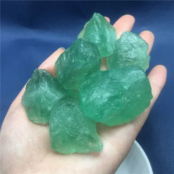 100g Prírodné Crystal Green fluorite Rozhádzané Kameň Rock Quartz Drsné Minerálov Vzor Drahokam Reiki Čakra Dekor darček