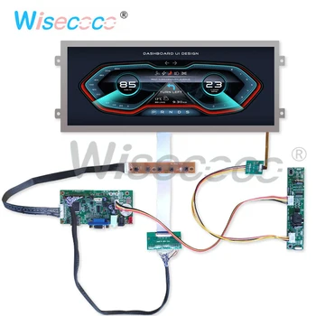 HSD123IPW1 A00 12.3 palec rozlíšenie 1920 * 720 displej TFT LCD 40 pin LVDS pre automobilový LCD nástrojov