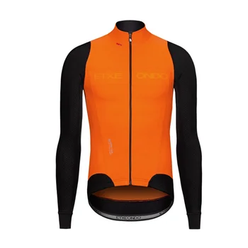 ETXEONDO pro team cyklistika bunda zimná dlho sleece fleece cyklistické oblečenie maillot ciclismo vonkajšie koni závodných bicyklov uniforme