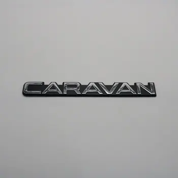 Pre Dodge Grand Caravan Znak Nálepky Black Silver Auto Logo Odznak Štítku