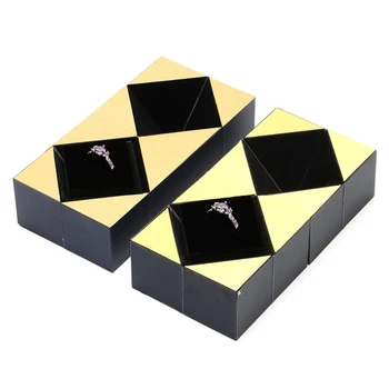 Puzzle Šperky Box Čarovný Prsteň Box na Valentína Návrh Zapojenia Svadobné Najlepšie Ceny