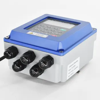 Nová generácia Digitálnych Stenu Upevnite Na Ultrazvukové Prietok Vody Meter Prietokomer s Teplom Meter TUF-2000B DN50-DN700mm